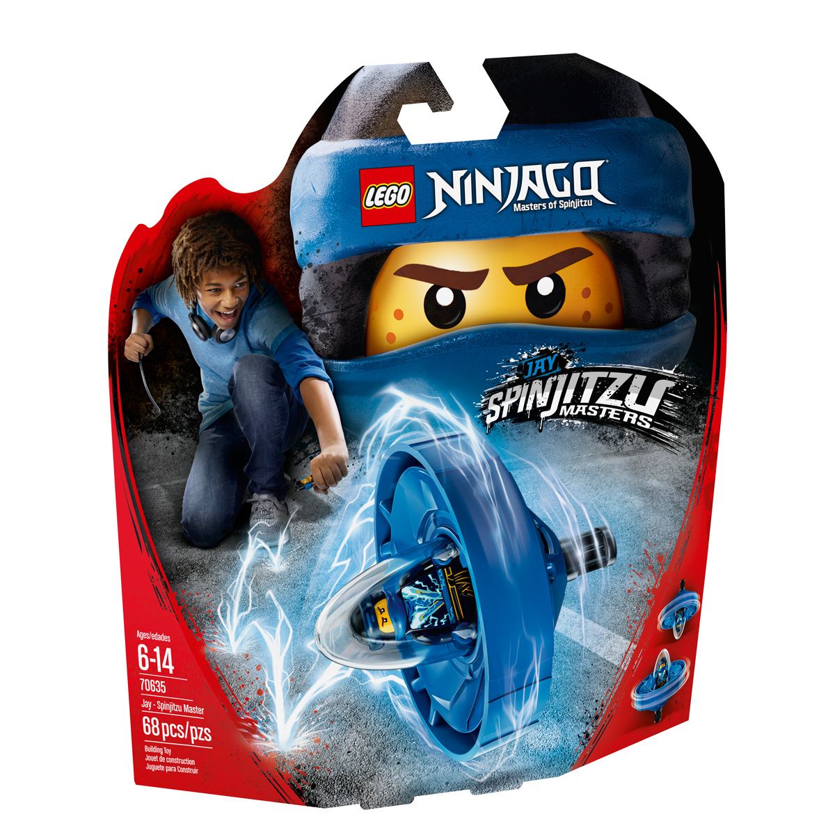 Lego Ninjago Jay&#58; Maestro del Spinjitzu