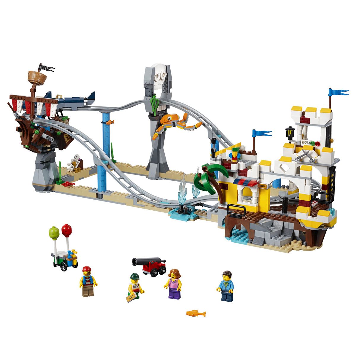 Lego montaña rusa pirata discount