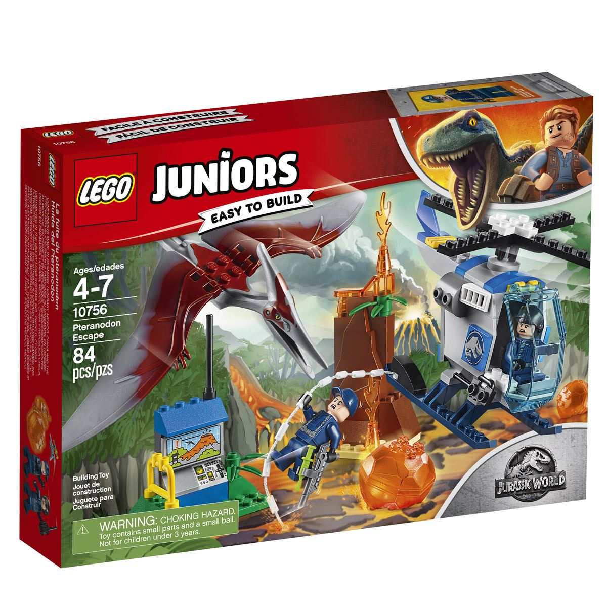 LEGO Juniors Jurassic World II &#45; Pteranodon Escape