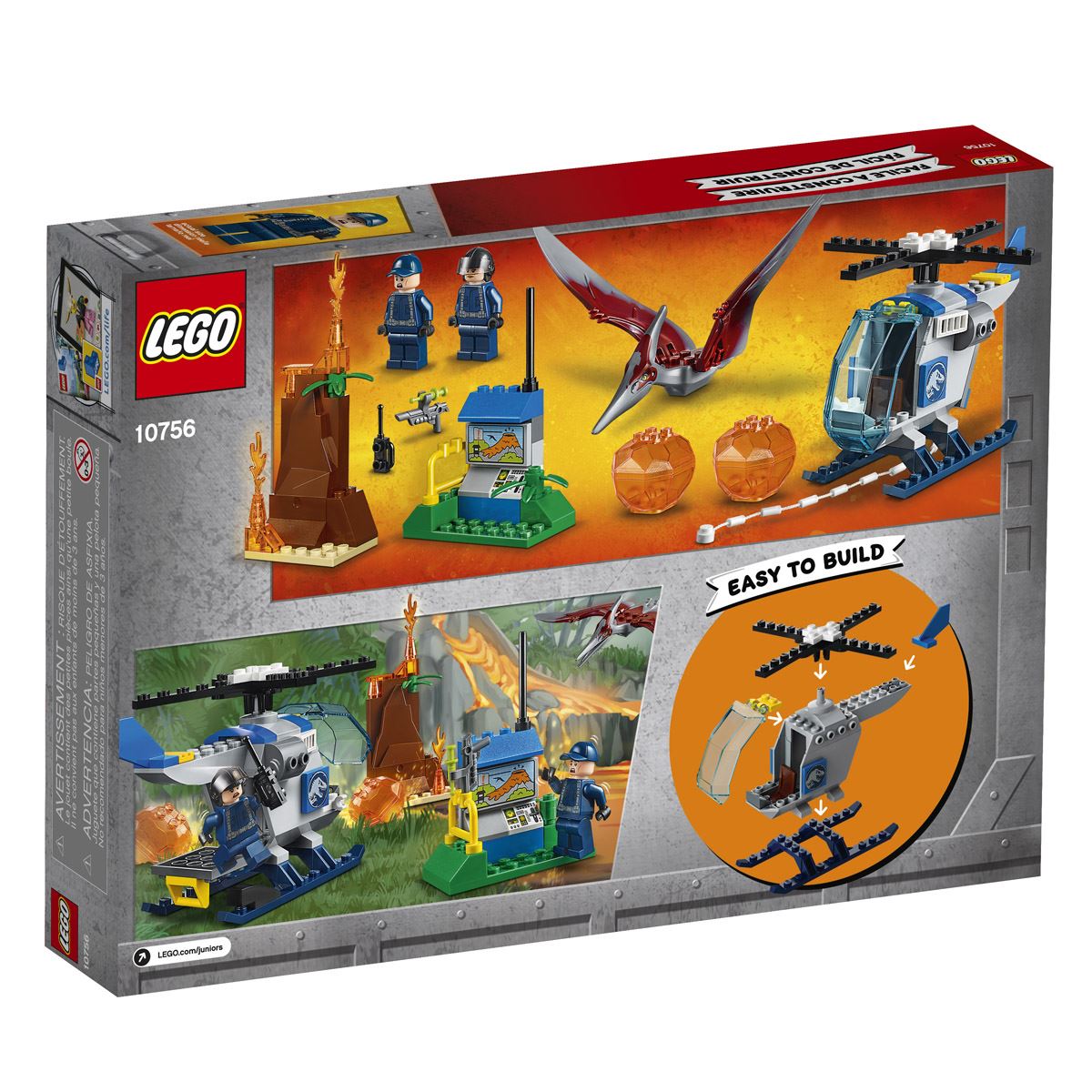 LEGO Juniors Jurassic World II &#45; Pteranodon Escape