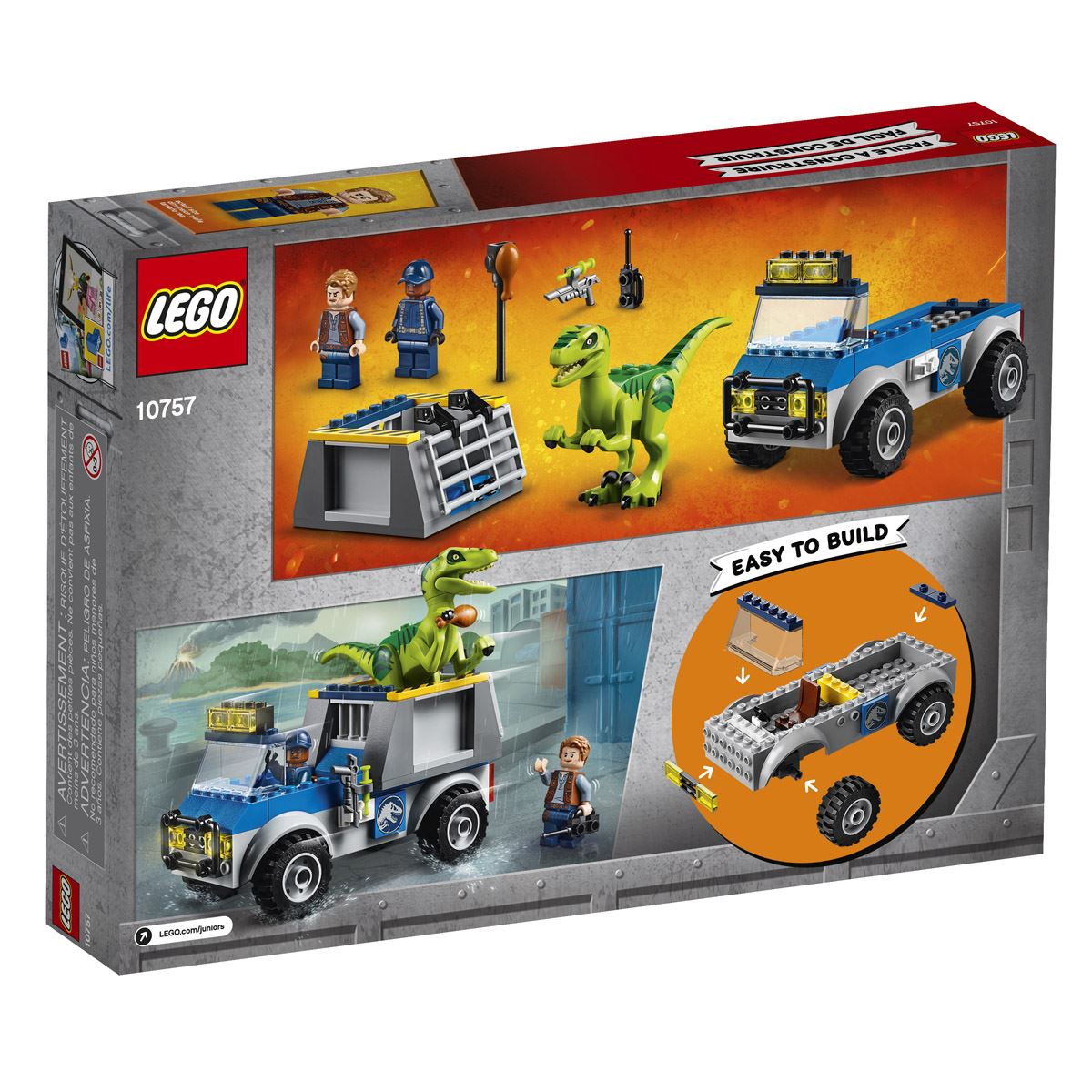 LEGO Juniors Jurassic World – Rapture Capture