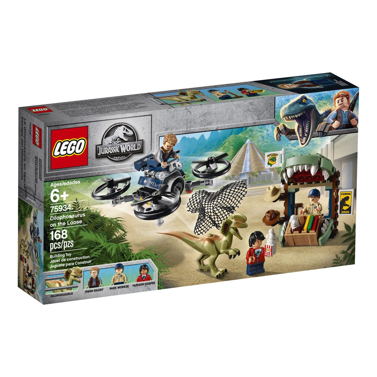 cajas de lego jurassic world