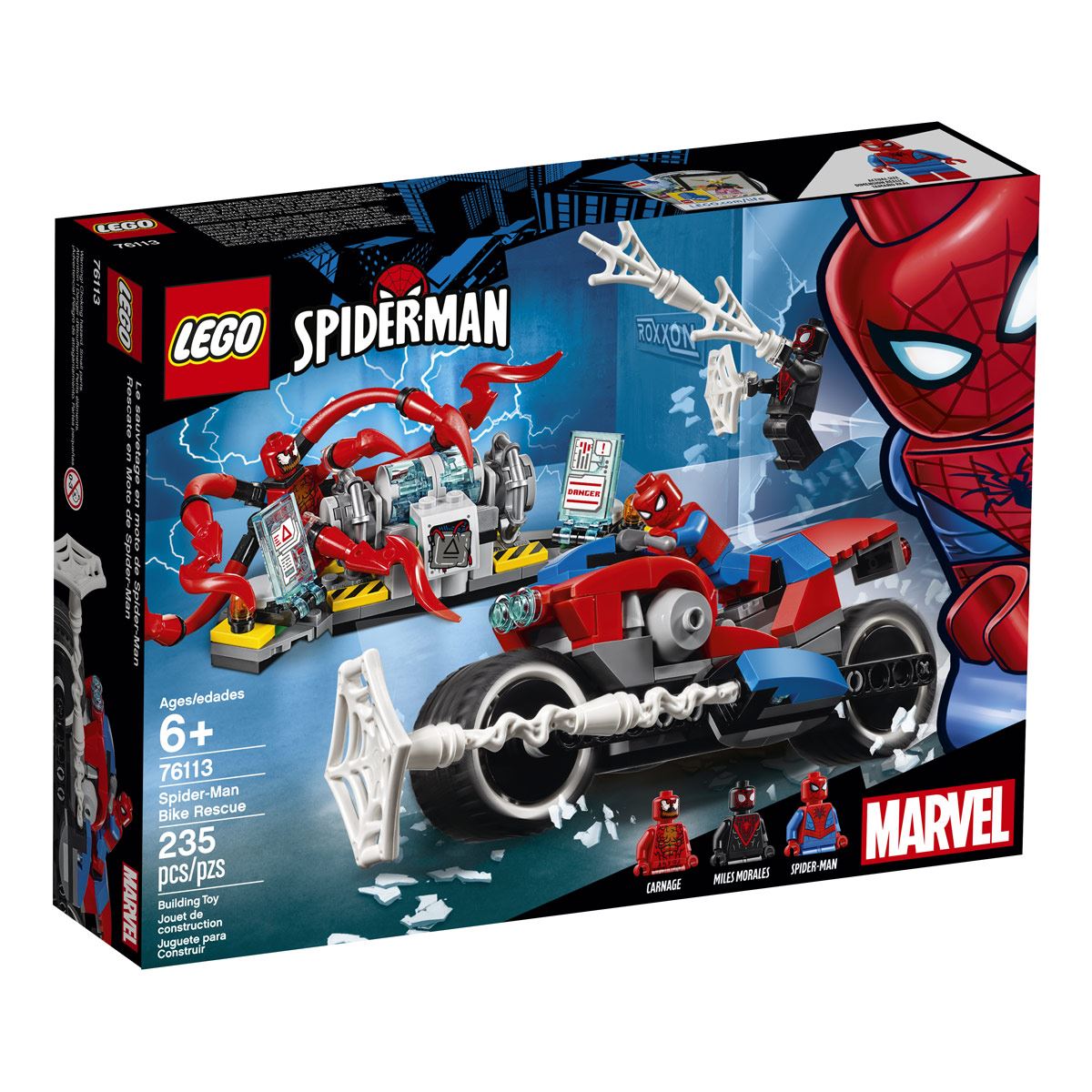 Rescate en Moto de Spider&#45;Man Lego