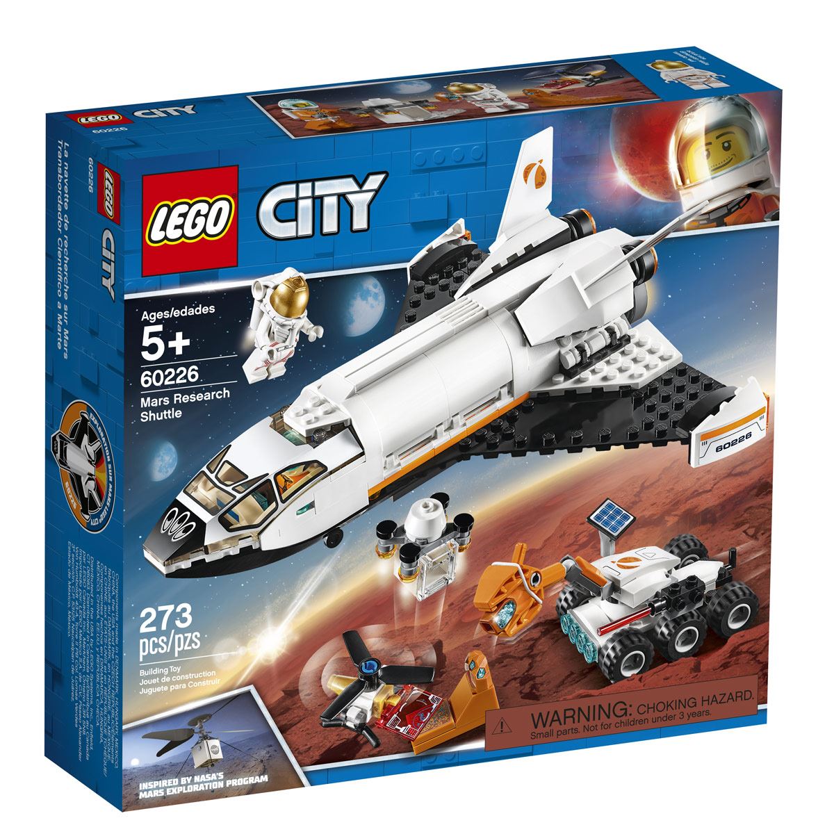 Transbordador Cient&#237;fico a Marte Lego