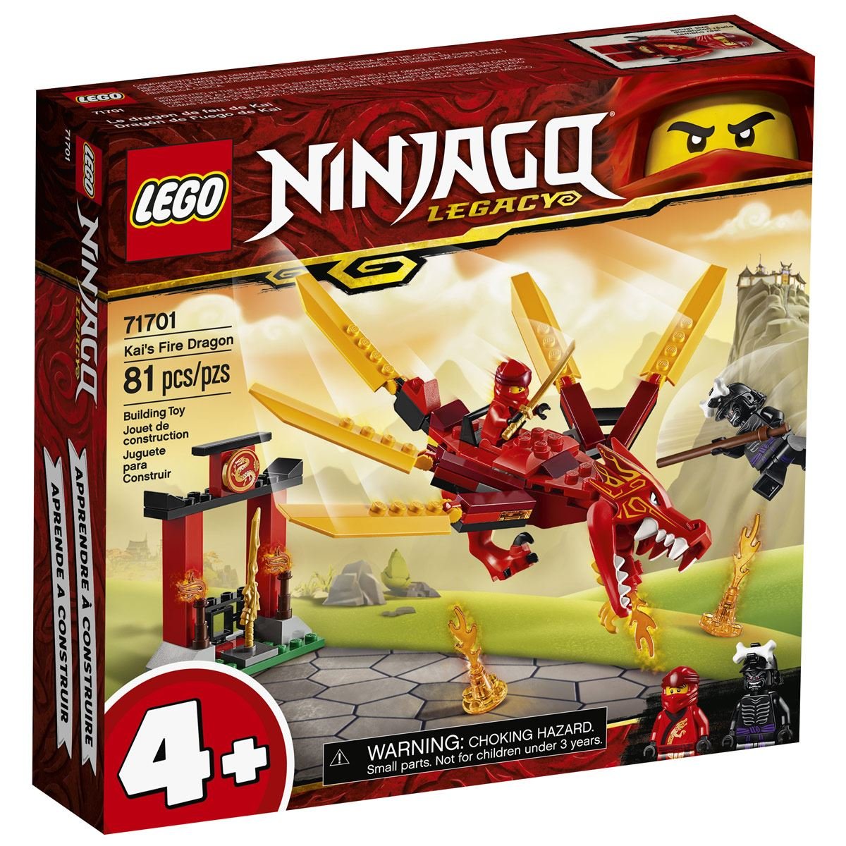 Dragón de Fuego de Kai Lego Ninjago