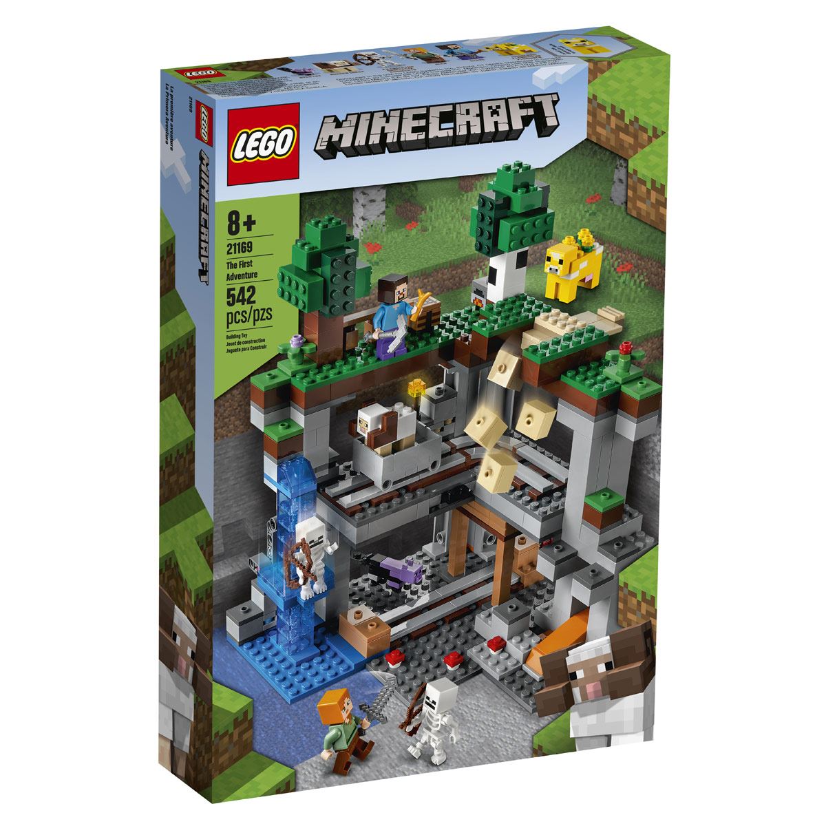 La Primera Aventura Minecraft LEGO 21169 Construcción