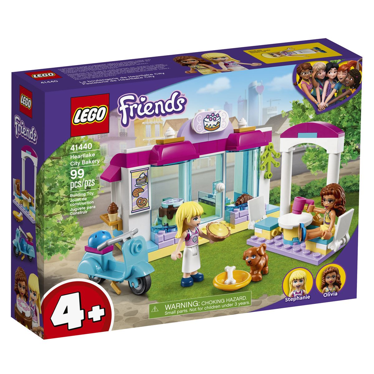 Pastelería de Heartlake City LEGO Friends 41440 construcción