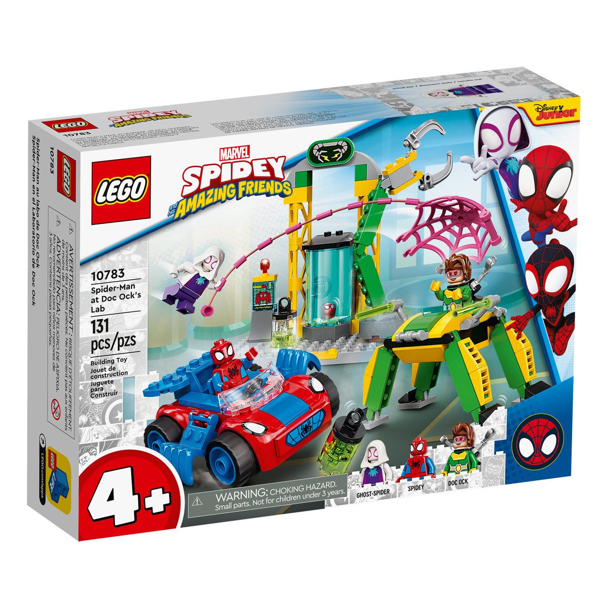 Juguete de Construcción Coche de Spider-Man y Doc Ock Spidey y sus Amigos  LEGO Marvel · LEGO · El Corte Inglés