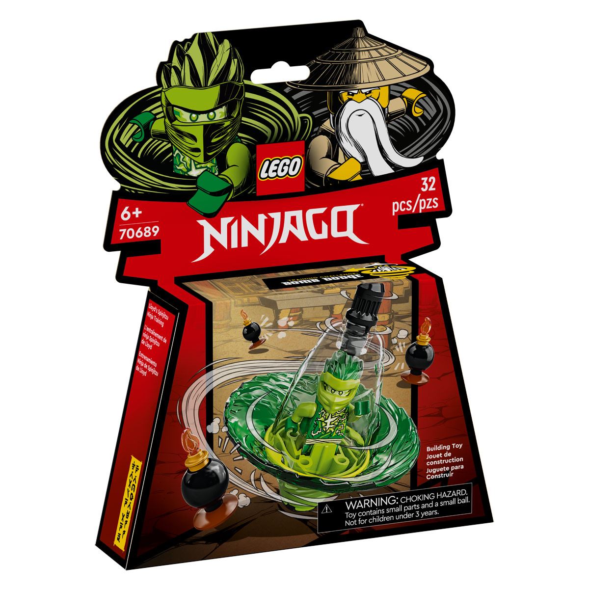 70689 Entrenamiento Ninja de Spinjitzu de Lloyd