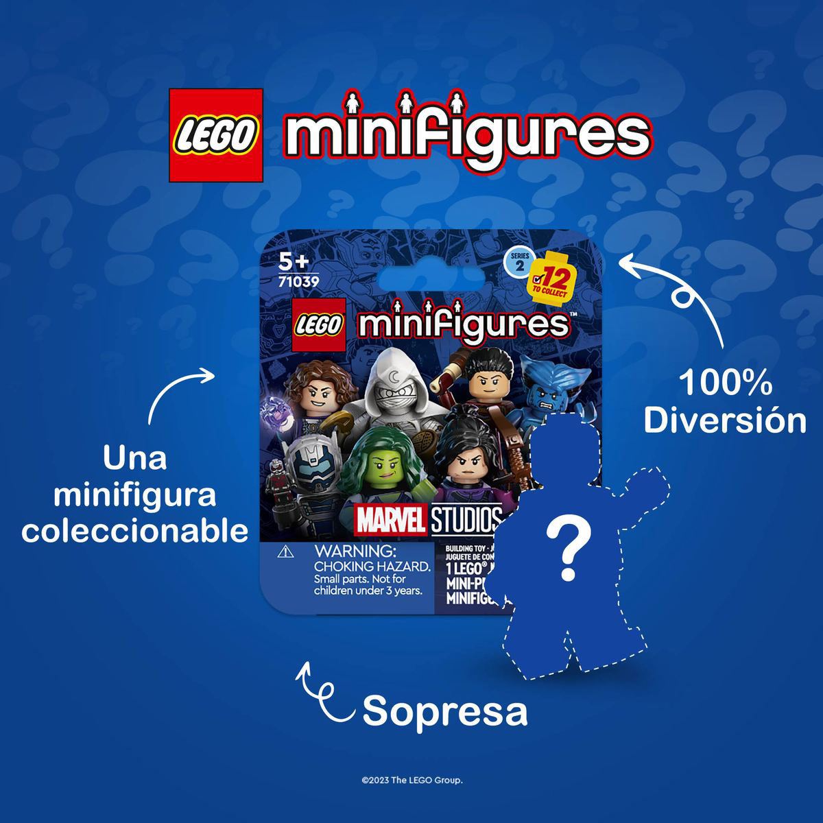 Minifiguras LEGO® Marvel Series 2. 71039