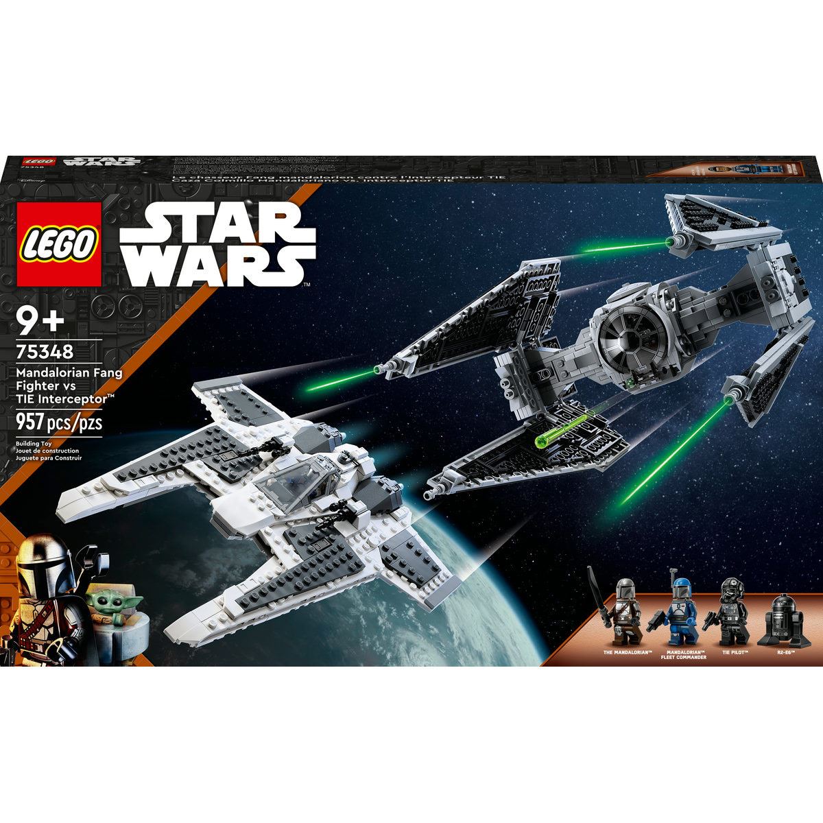 Caza Colmillo Mandaloriano vs. Interceptor TIE