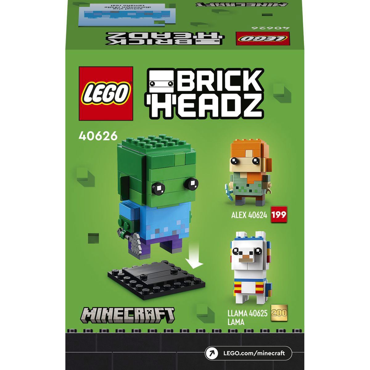 Lego Brick Headz Zombie 40626