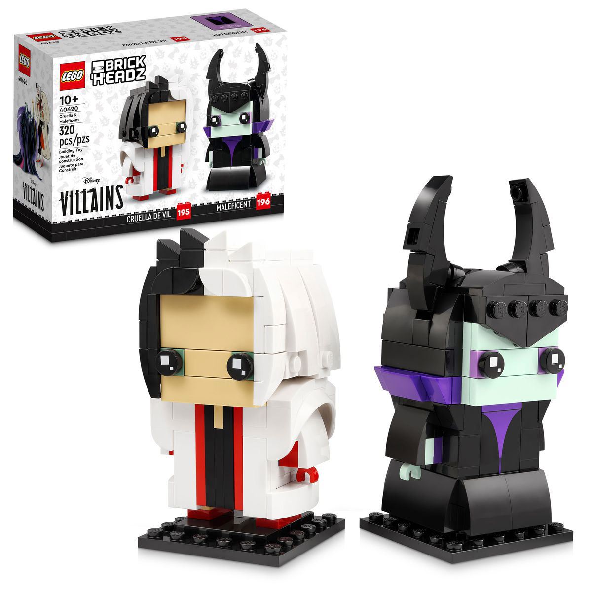 Lego Brick Headz Cruella & Maléfica 40620