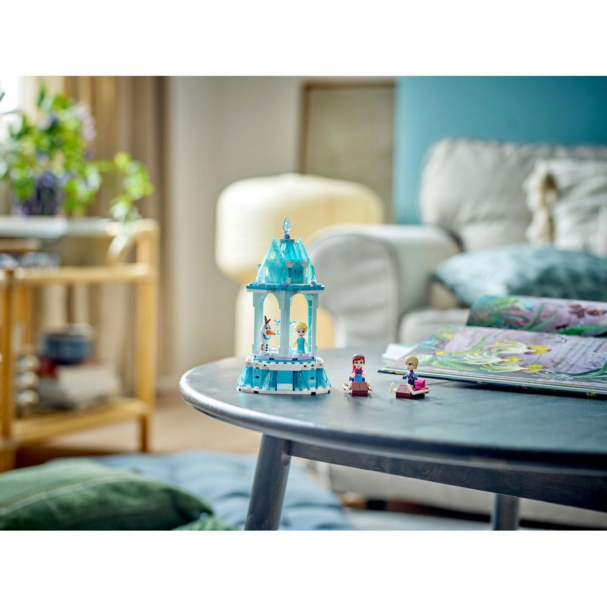 Carrusel Mágico de Anna y Elsa