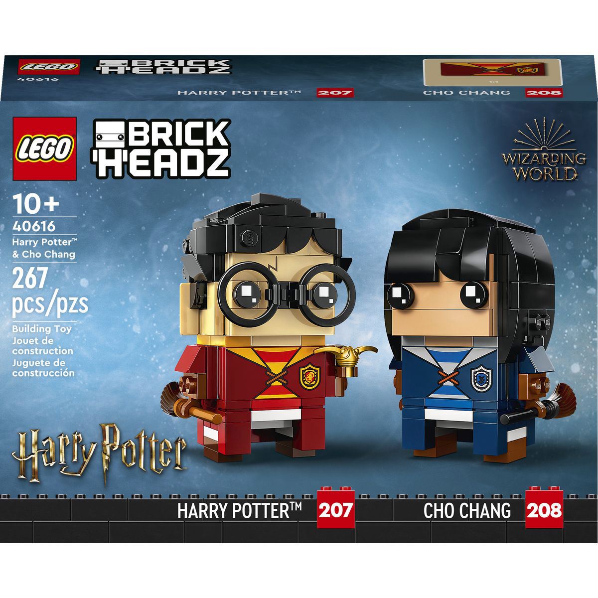 Lego Brick Headz Harry Potter & Cho Chang 40616