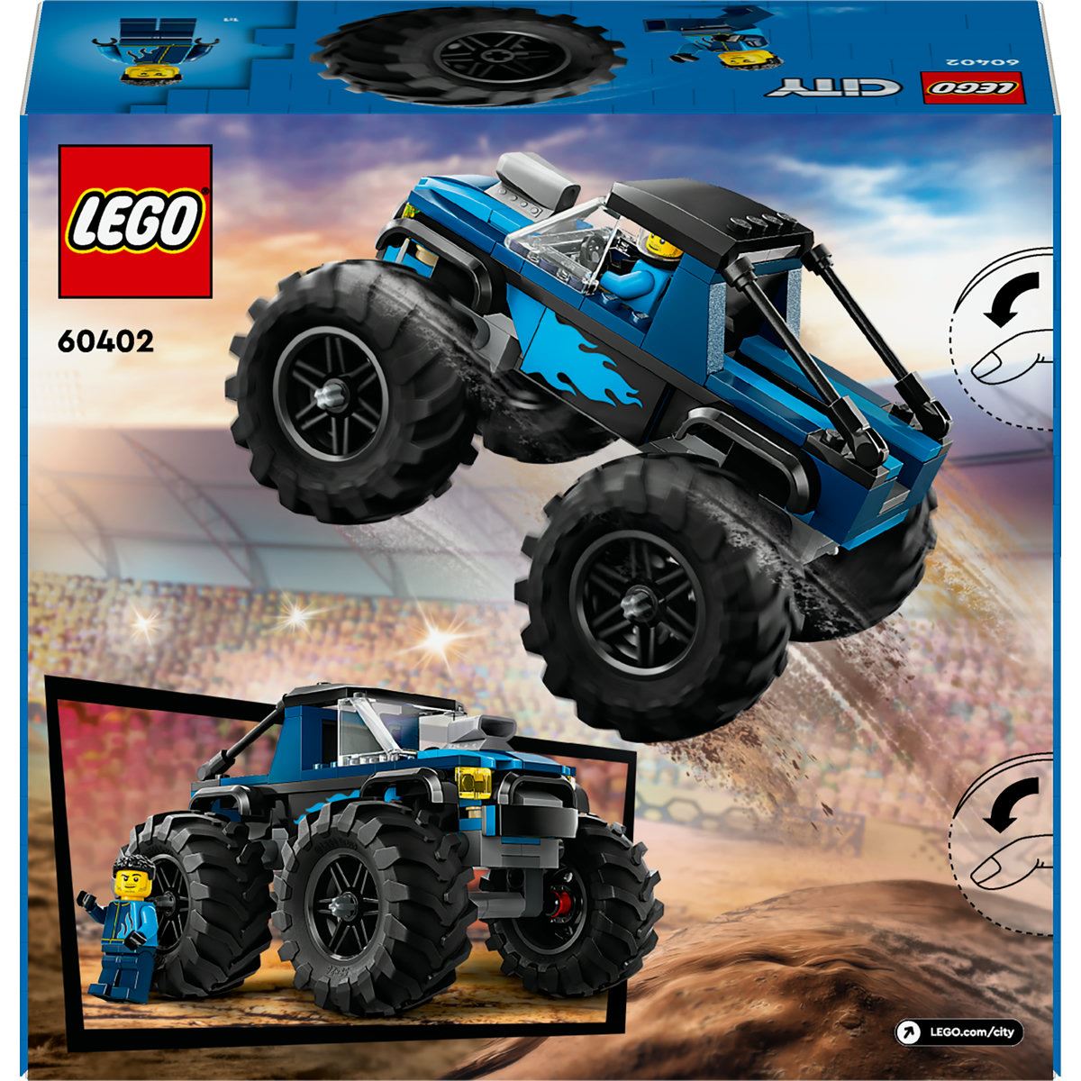 LEGO® Camioneta Monstruo Azul