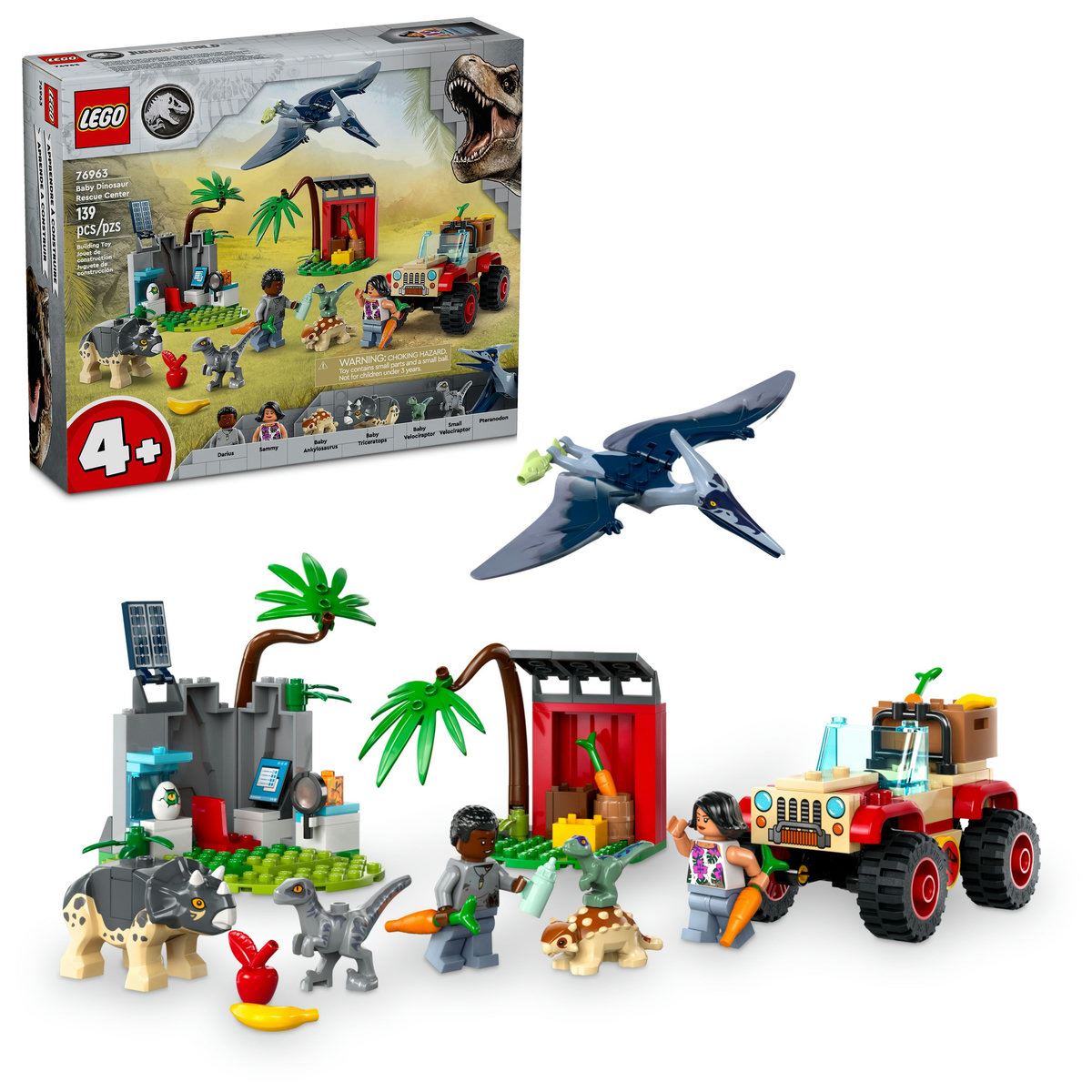 LEGO® Centro de Rescate de Dinosaurios Bebé