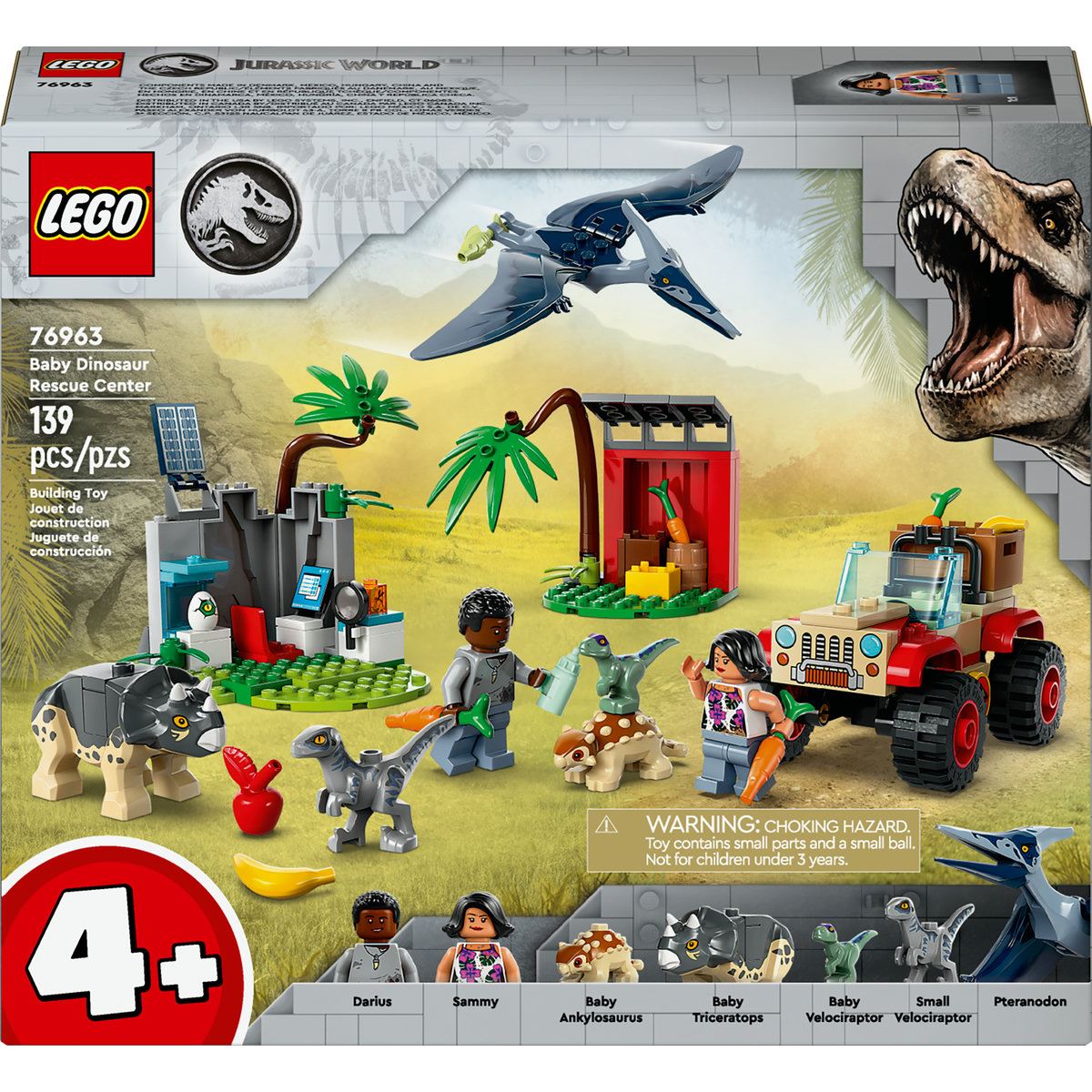 LEGO® Centro de Rescate de Dinosaurios Bebé