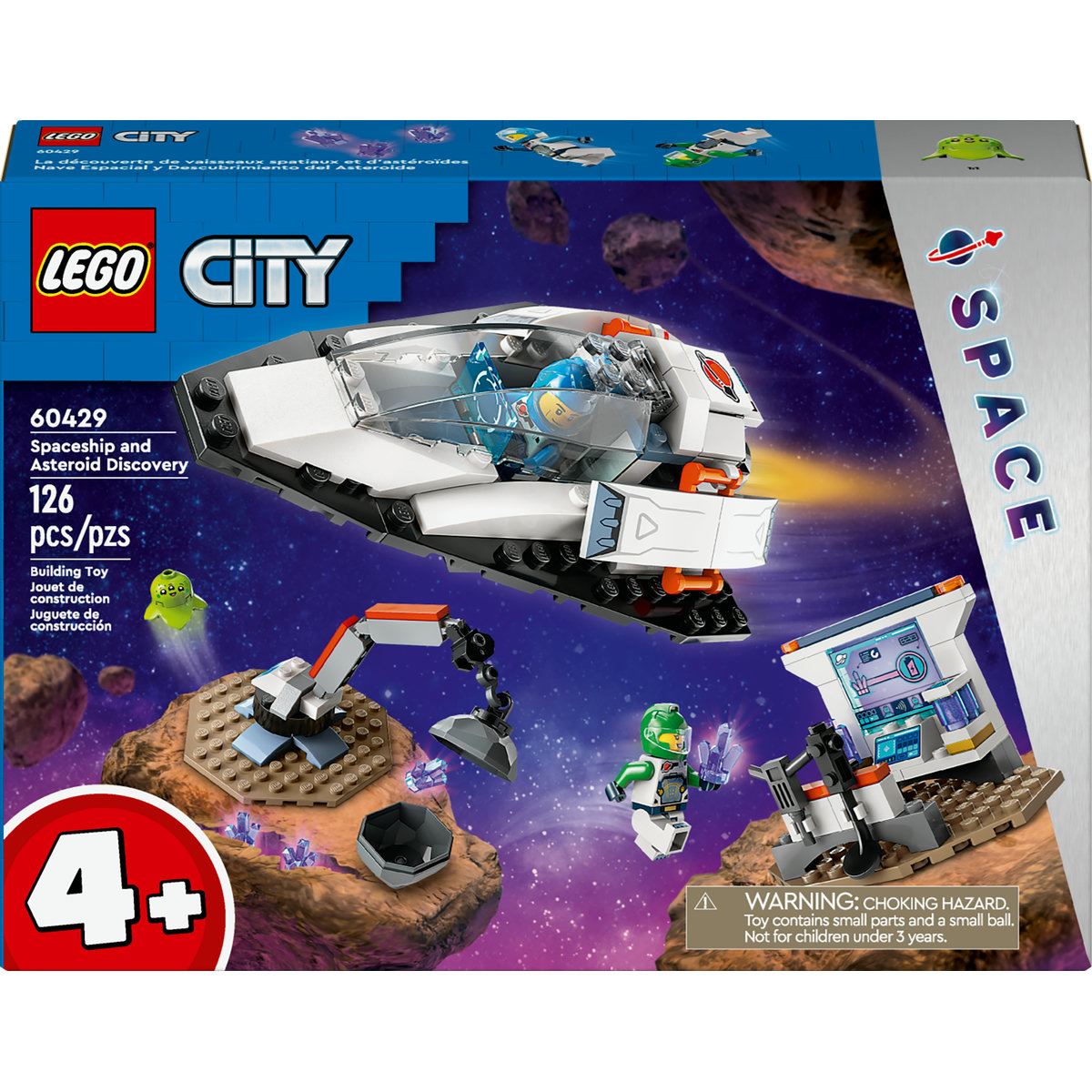 LEGO® Nave Espacial y Descubrimiento del Asteroide