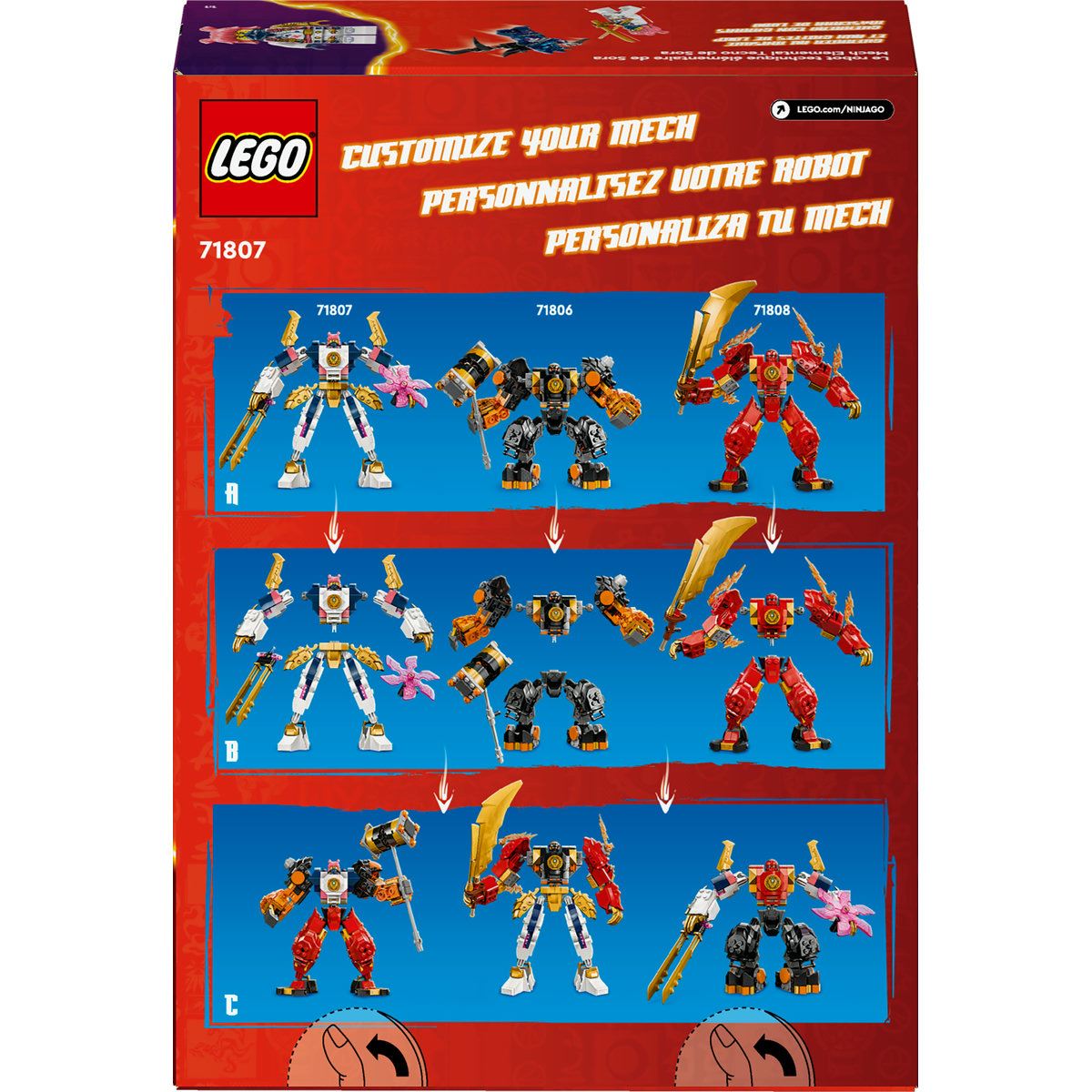 LEGO® Mech Elemental Tecno de Sora