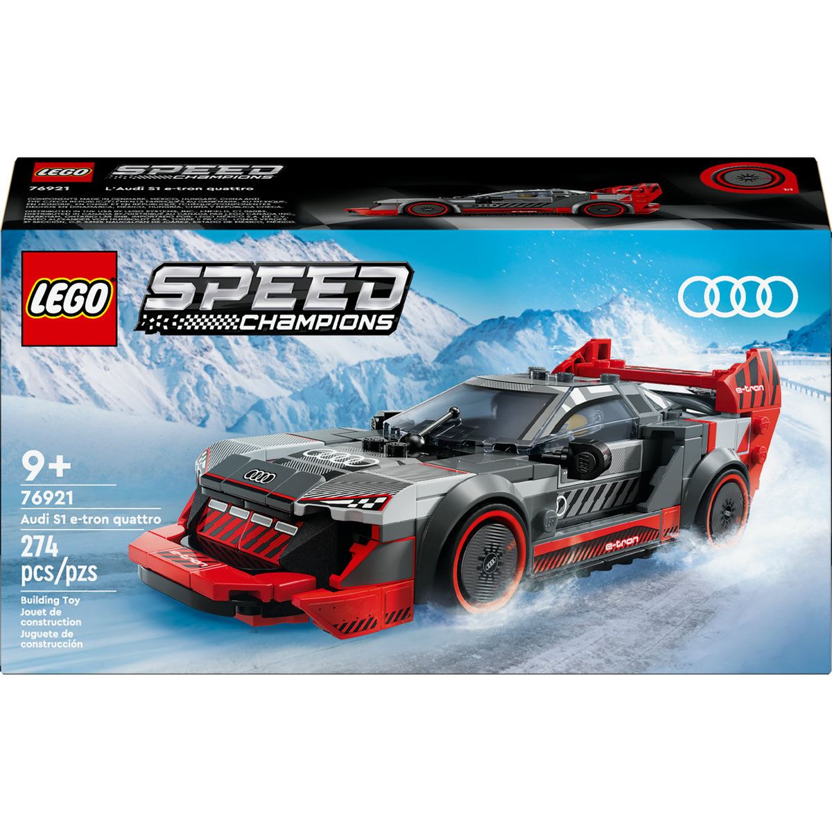 LEGO Auto de Carreras Audi S1 e-tron quattro