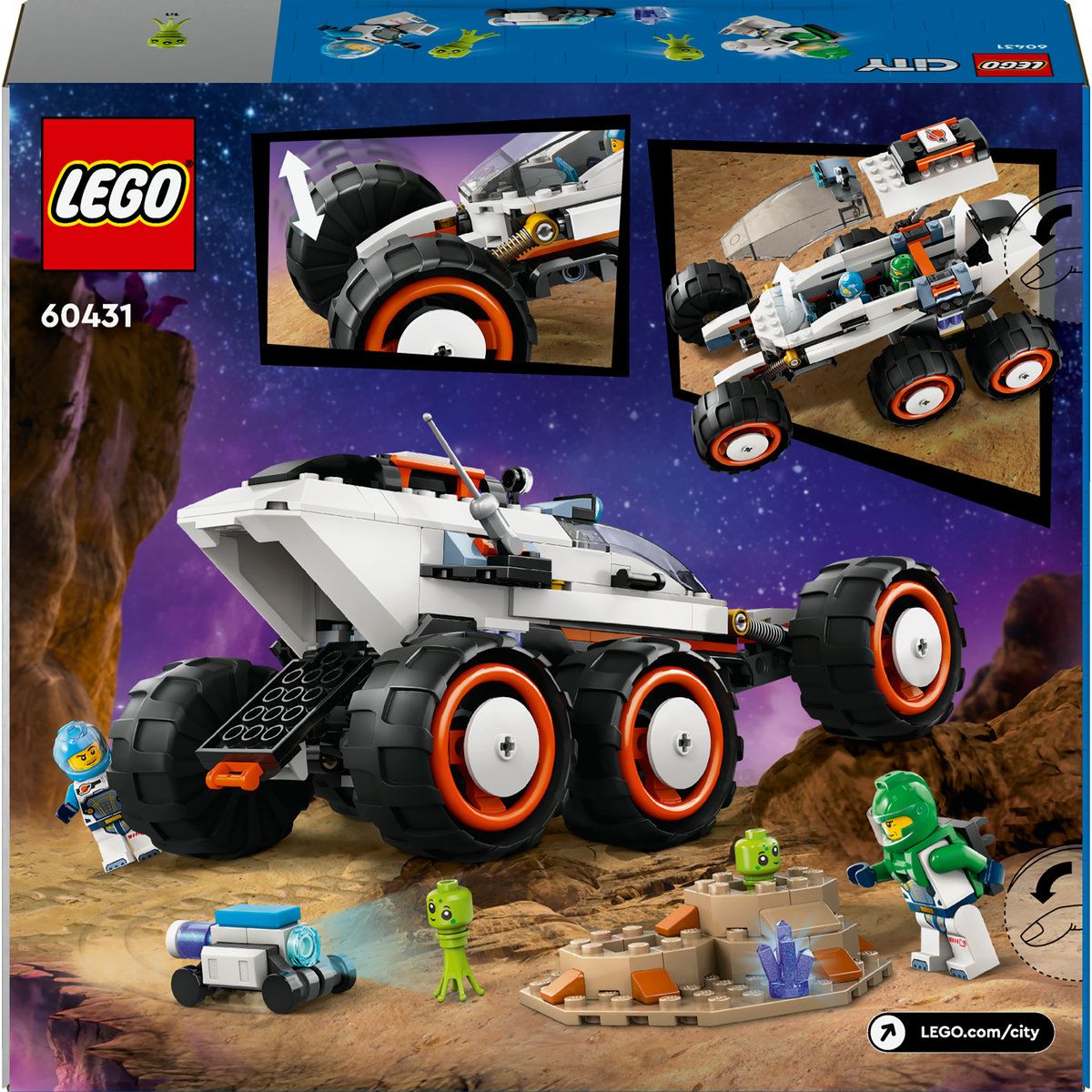 LEGO® Róver Explorador Espacial y Vida Extraterrestre