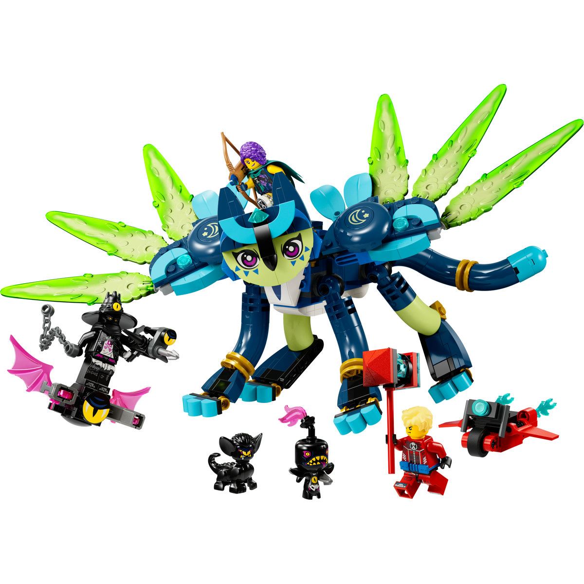 LEGO® Zoey y Zian el Gato-Búho