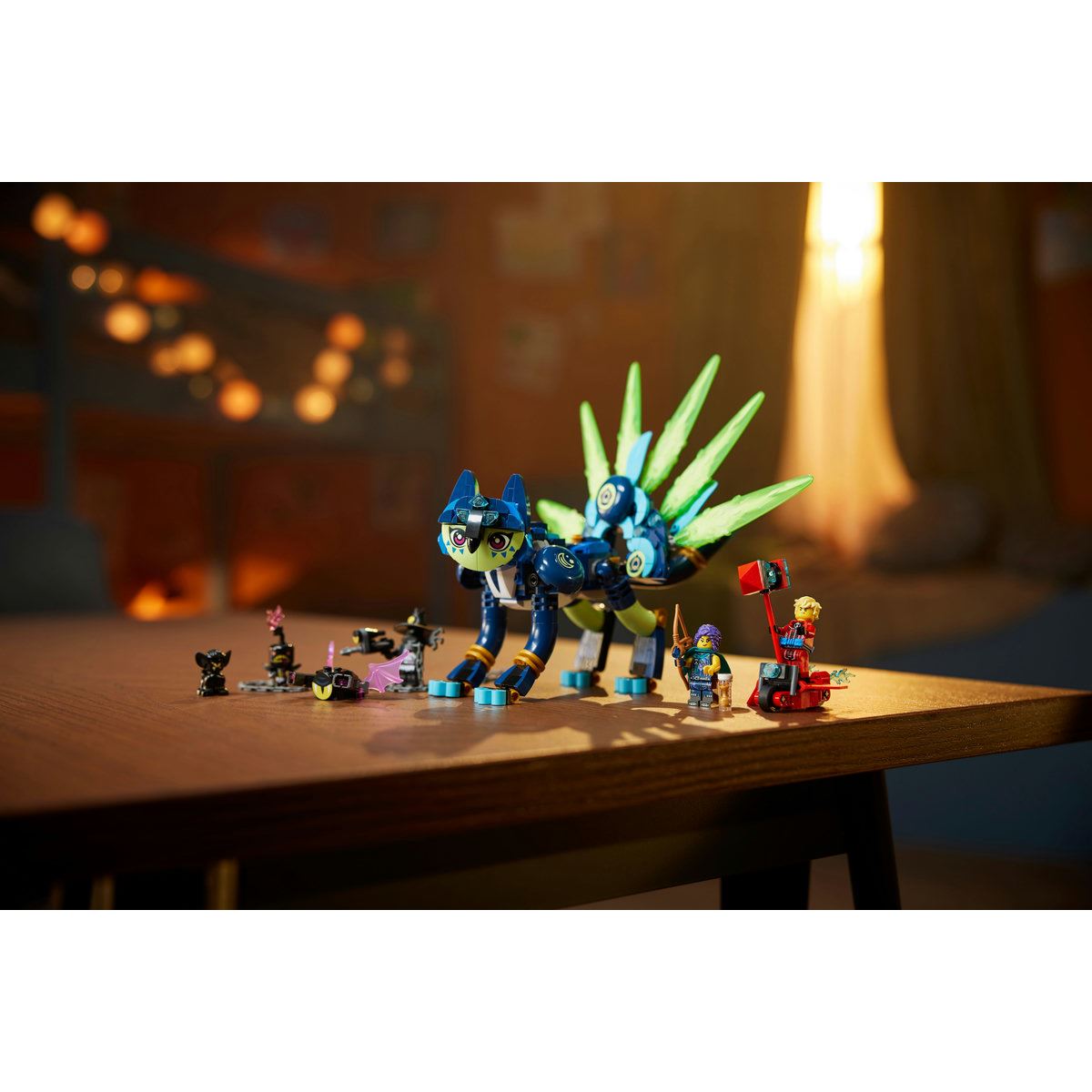 LEGO® Zoey y Zian el Gato-Búho