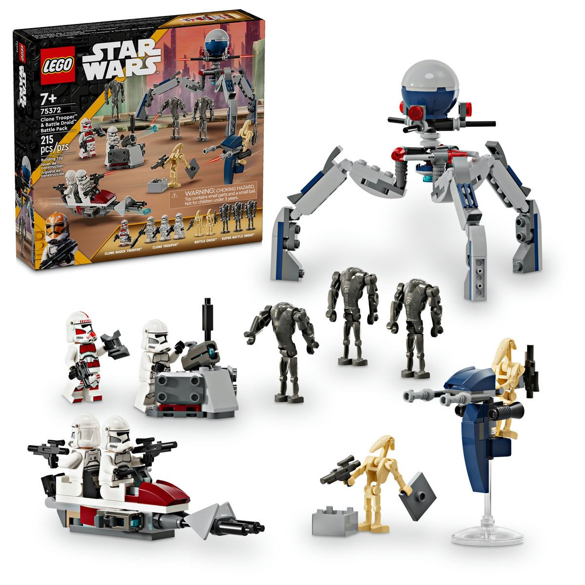 LEGO® Pack de Combate: Clon Trooper y Droide de Batalla