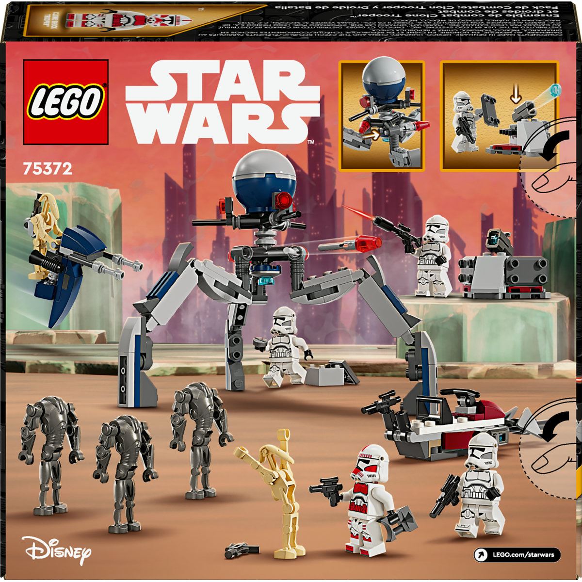 LEGO® Pack de Combate: Clon Trooper y Droide de Batalla