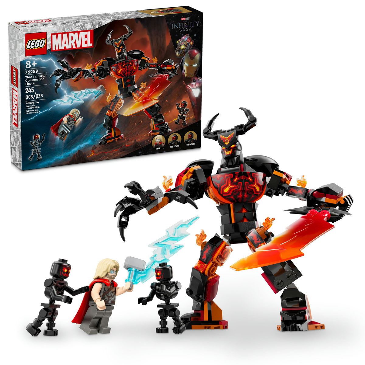 LEGO® Thor vs. Figura para Construir de Surtur