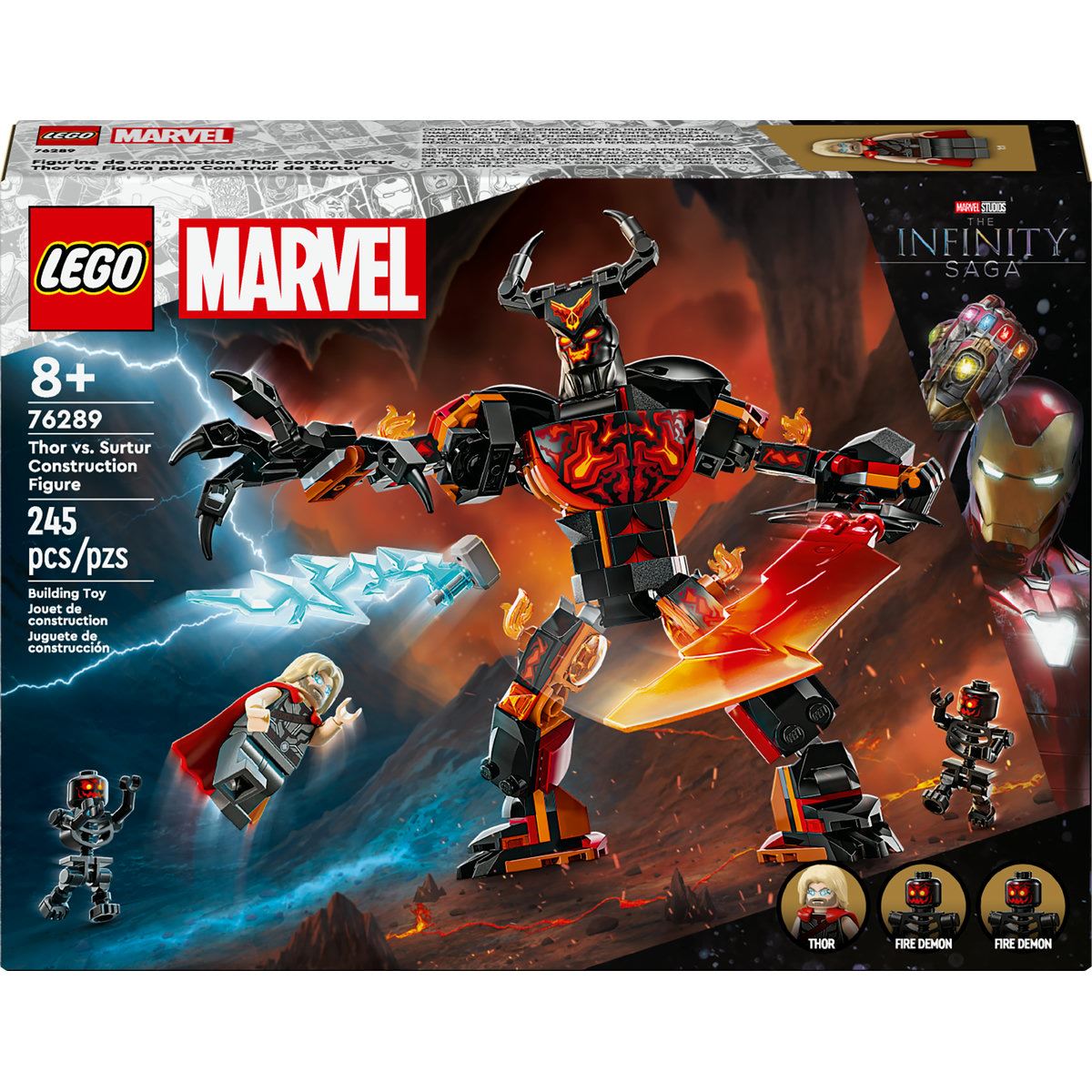 LEGO® Thor vs. Figura para Construir de Surtur