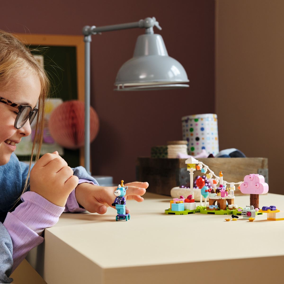 LEGO Fiesta de cumpleaños de Azulino