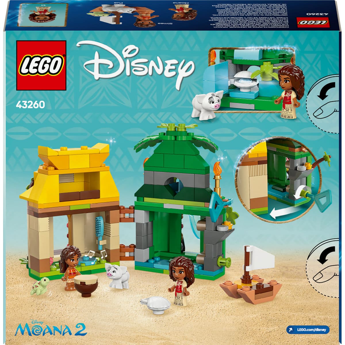 LEGO® Diversión en la Isla con Moana