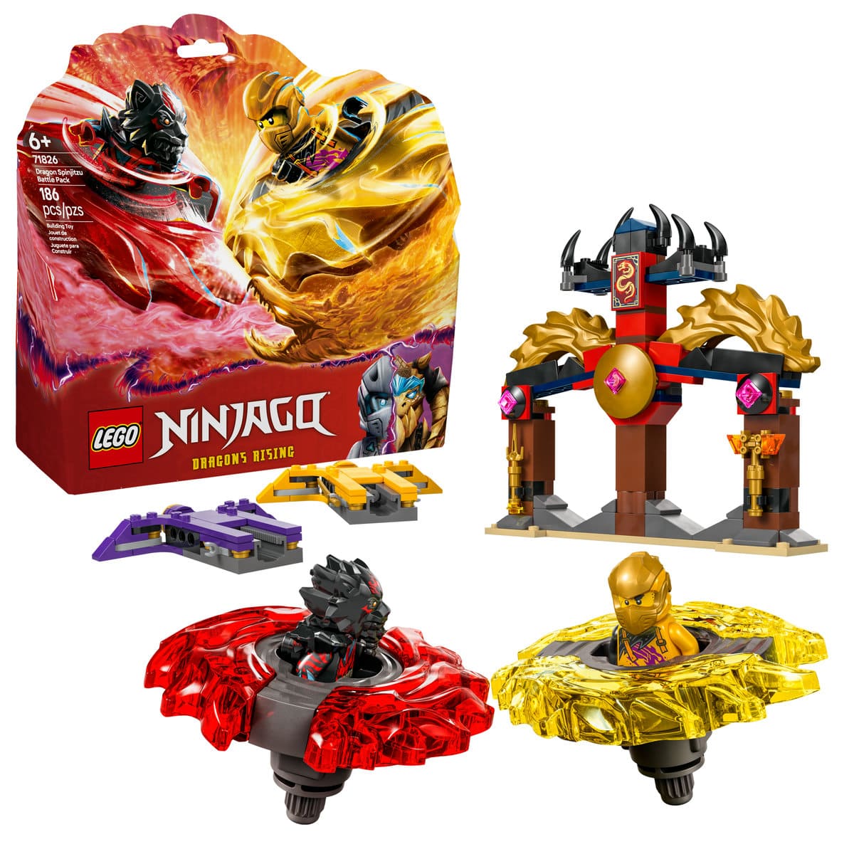 LEGO® Pack de Combate: Spinjitzu del Dragón