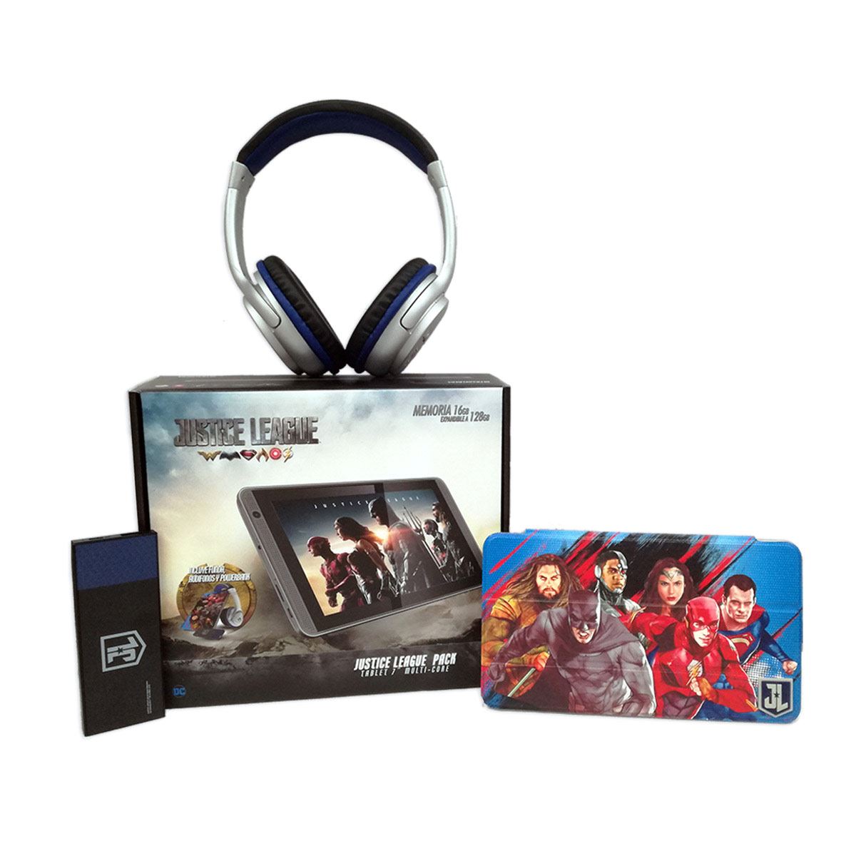 Paquete Tablet DC Comics Justice League Kit 7