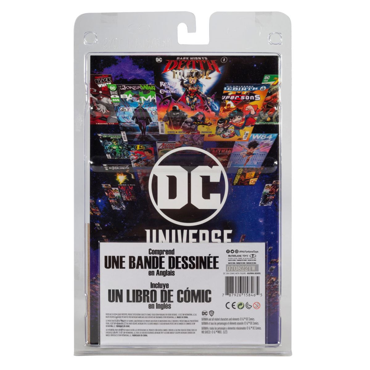 Figura de colección 7cm Nightwing DC Comics: Renacimiento Mc Farlane