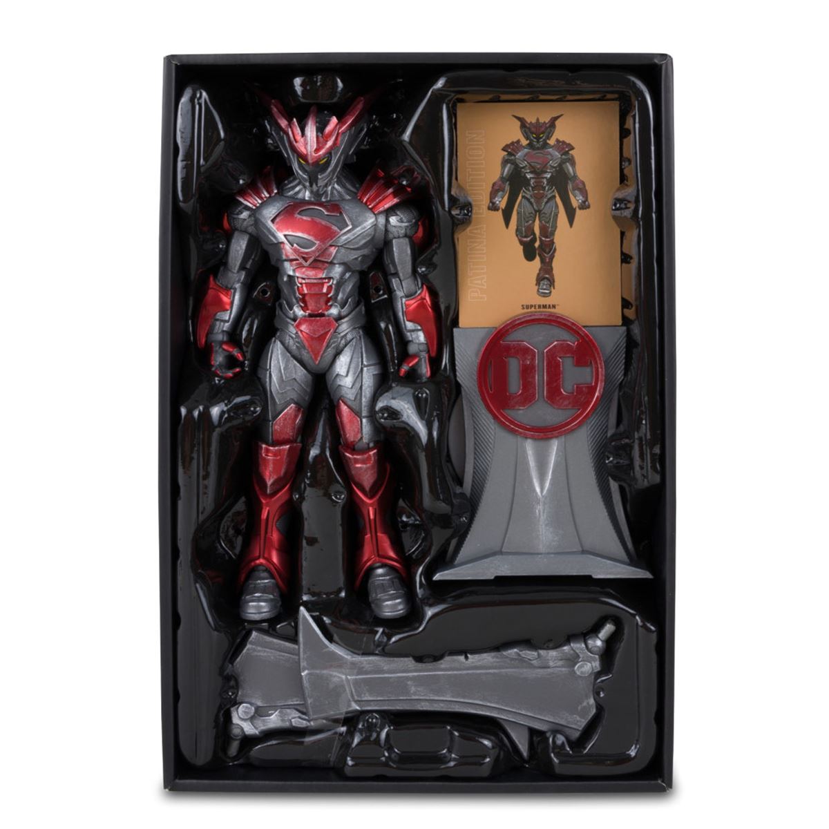 Figura de colección 7" Superman Unchained Armor. Patina (Gold Label)