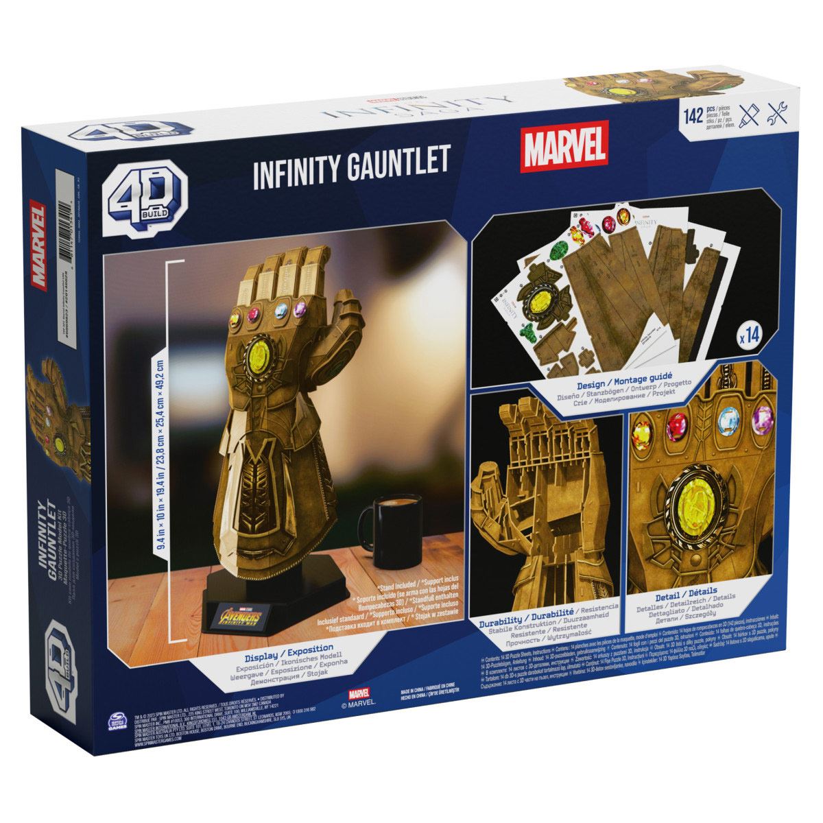 Rompecabezas 4D Infinity Gauntlet