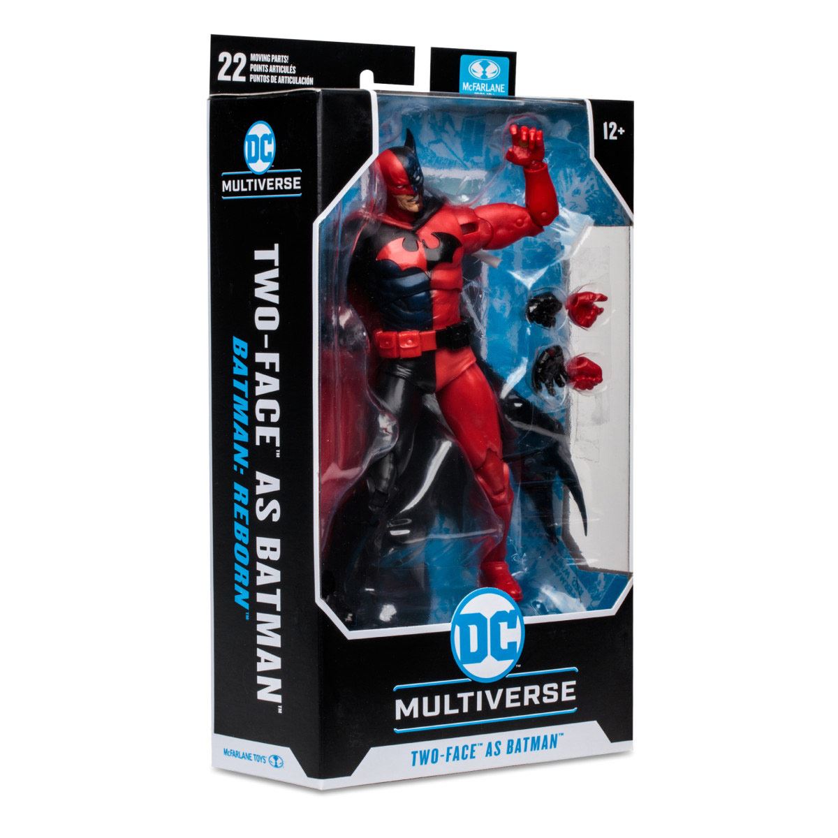 Figura de colección 7" Two-Face como Batman. Batman: Reborn