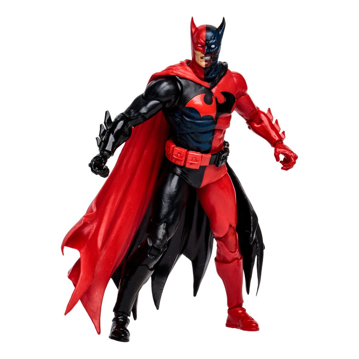 Figura de colección 7" Two-Face como Batman. Batman: Reborn