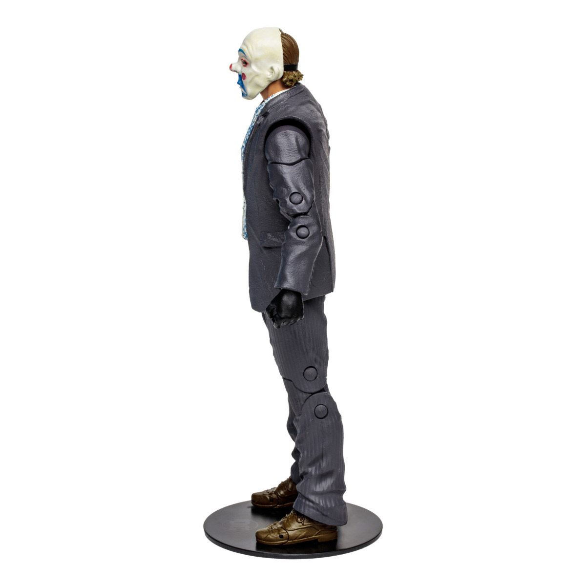 Figura de colección 7" The Joker. The Dark Knight. Variante Robo de Banco (Gold Label)