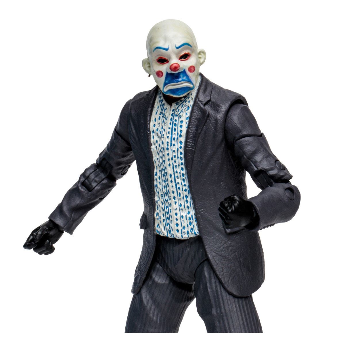 Figura de colección 7" The Joker. The Dark Knight. Variante Robo de Banco (Gold Label)