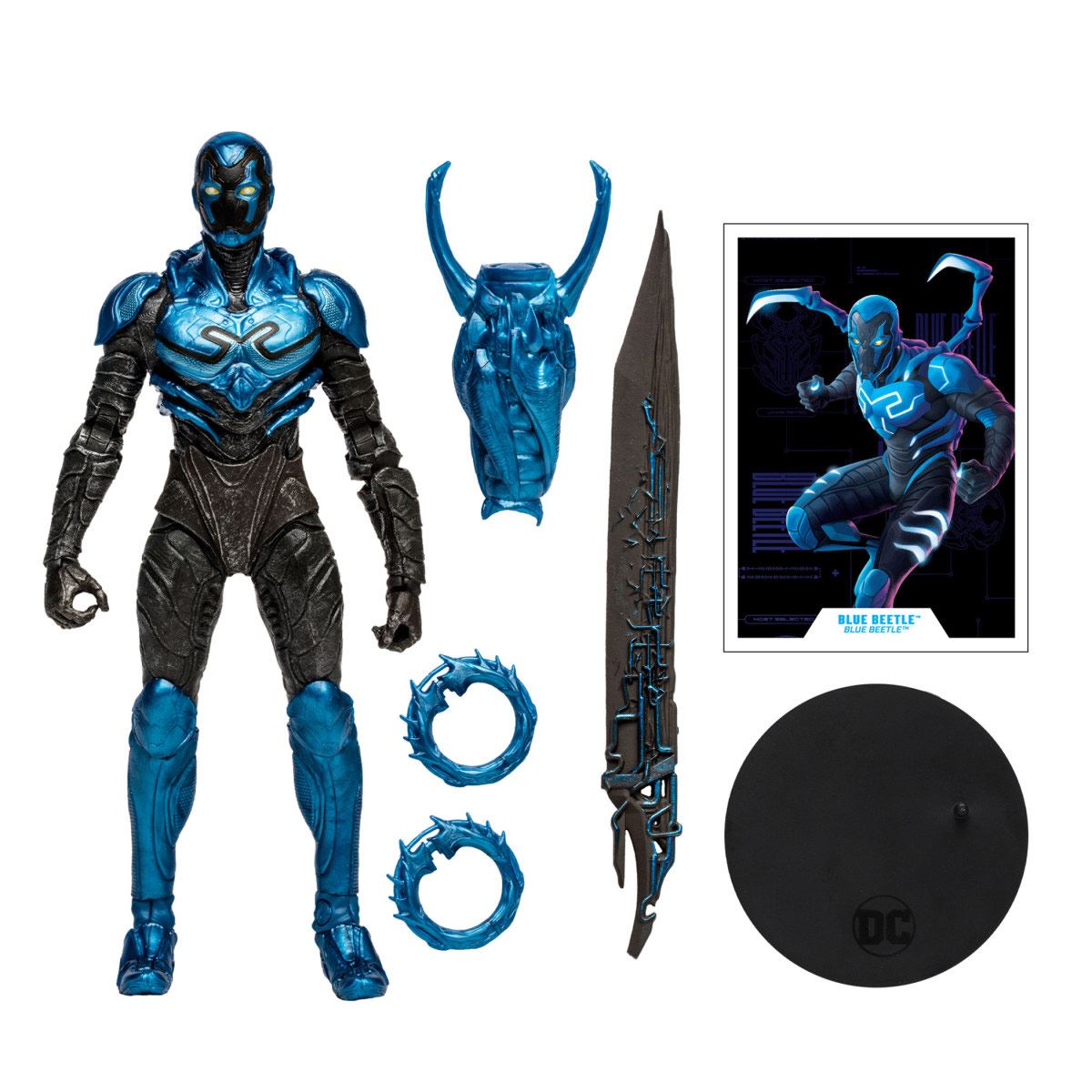 Figura de colección 7" Blue Beetle