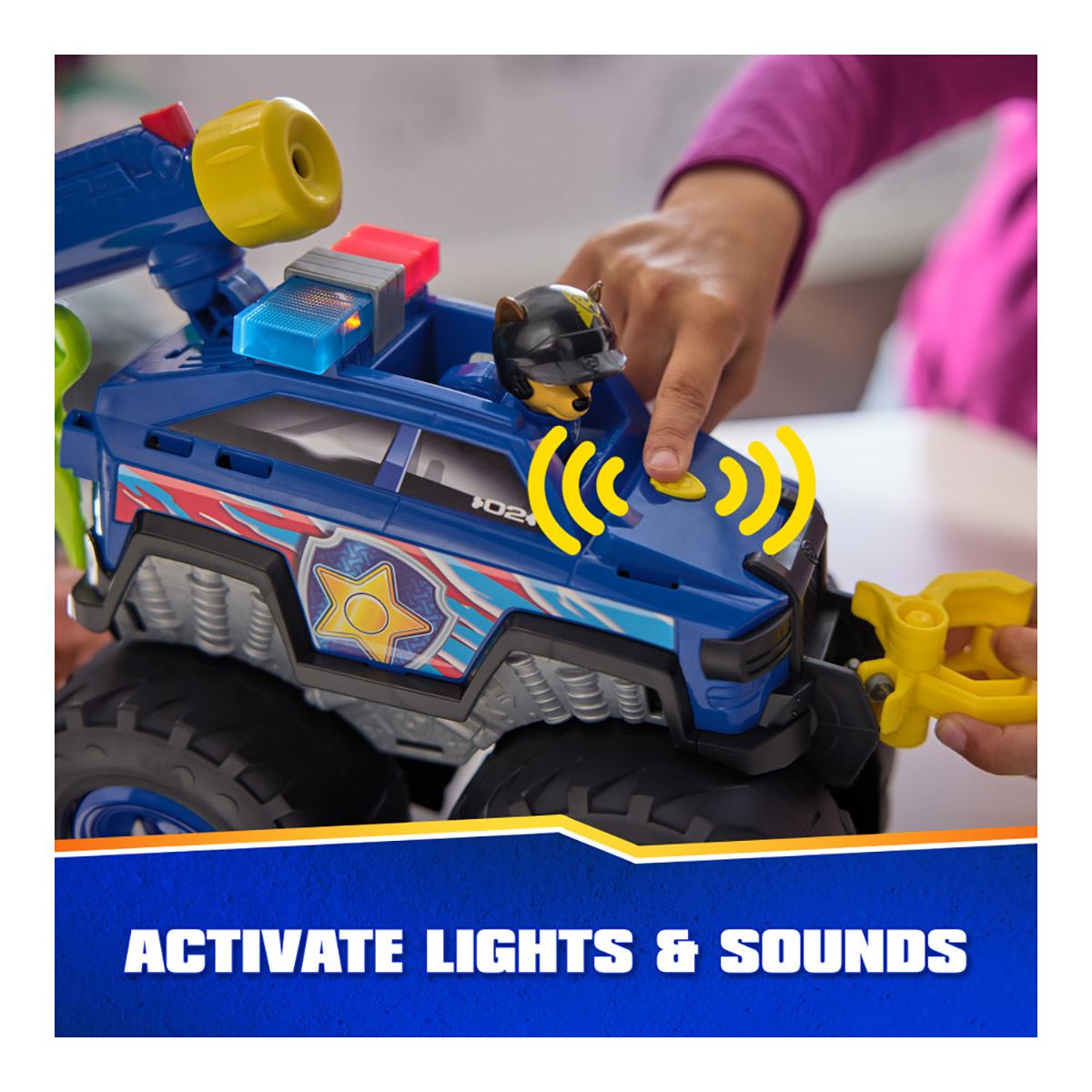 Vehículo PAW Patrol: Rescue Wheels Power Haulin’ Rescue Cruiser Chase
