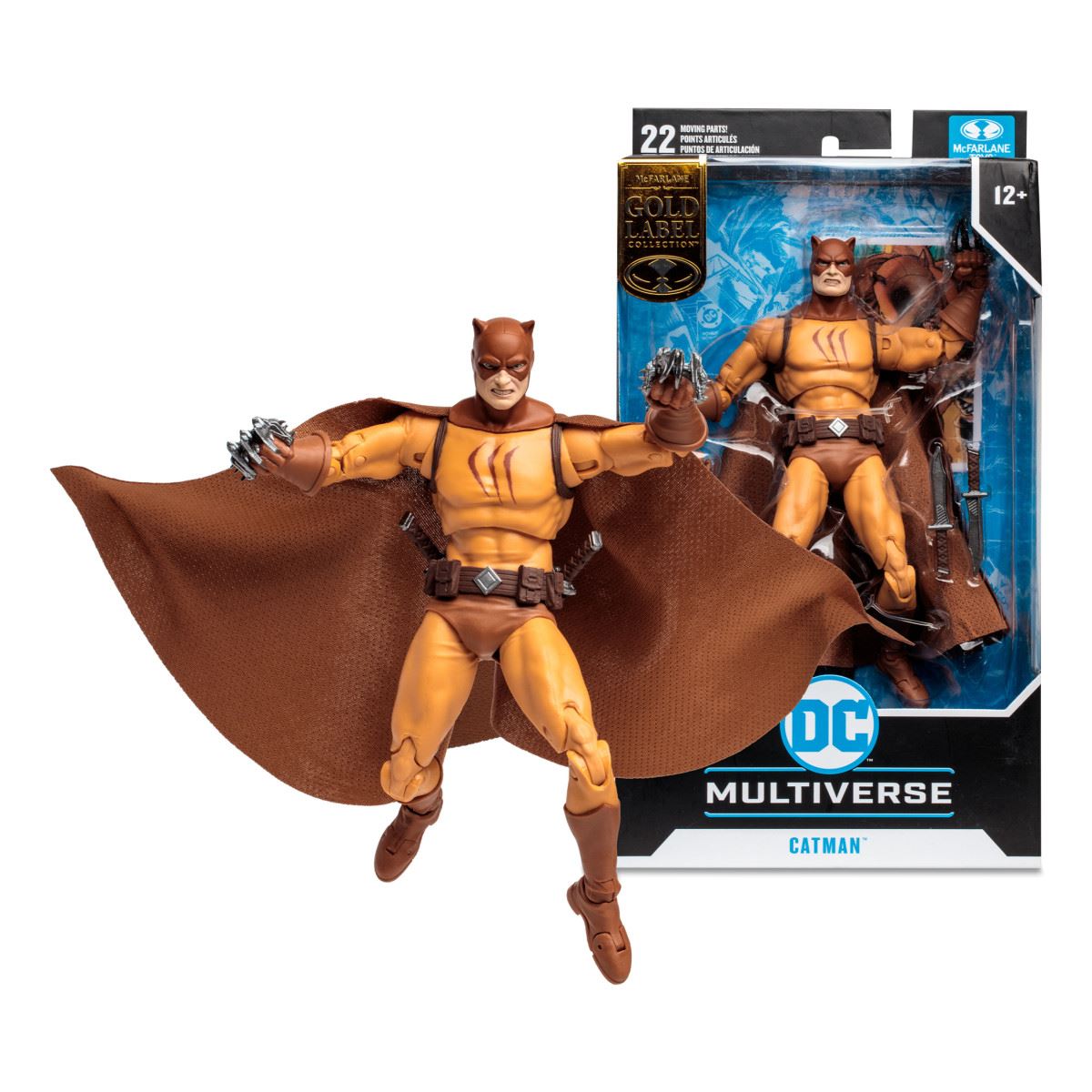 Figura Coleccionable 7” Catman Villians United Go