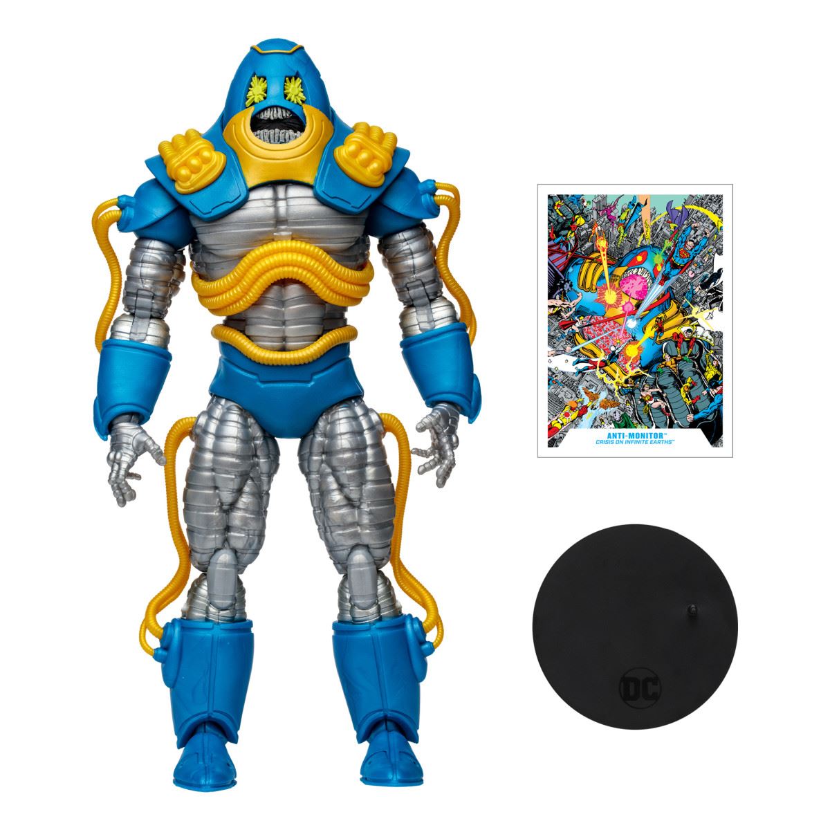 Mega Figura Coleccionable Anti-Monitor Crisis en Tierras Infinitas