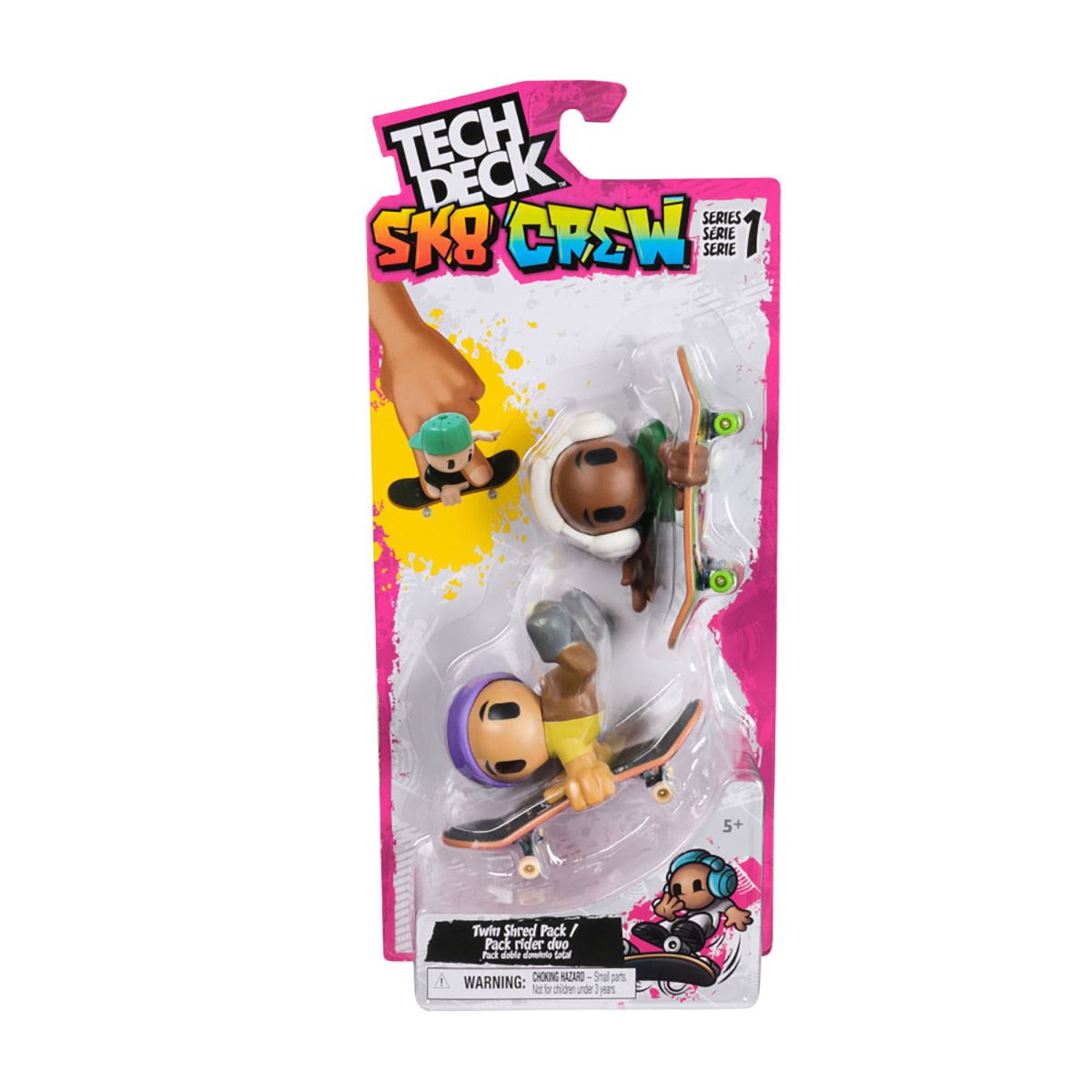 Set Duo Figuras SK8 Crew de Tech Deck