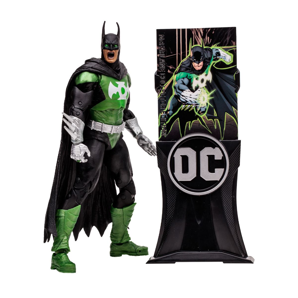 Figura 7" DC McFarlane Collector Edition WV3 Batman como Linterna Verde