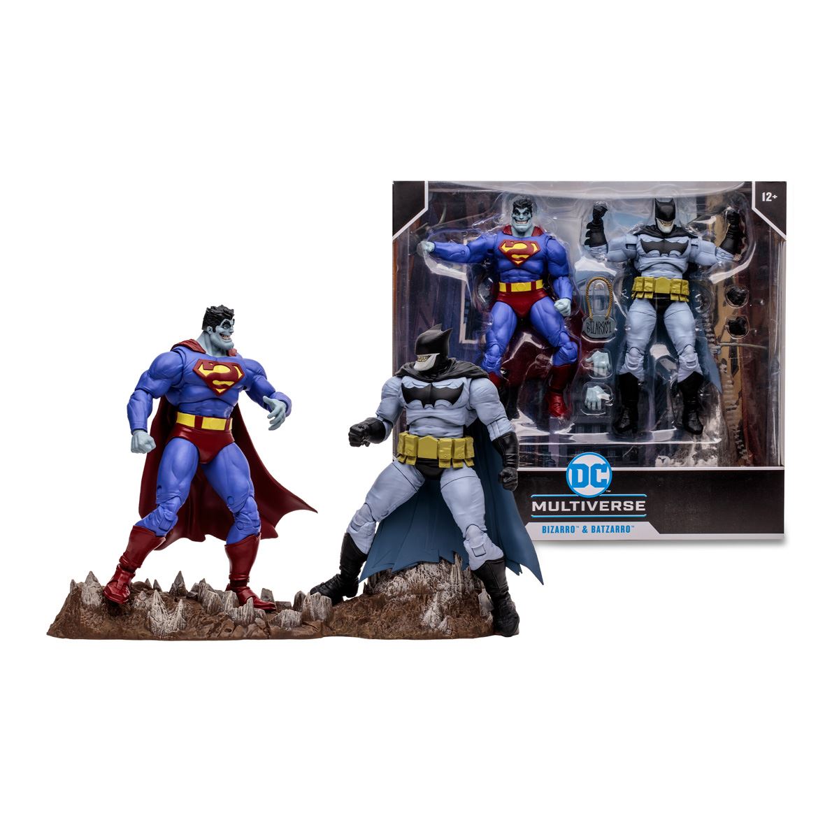 2 Pack Figuras DC Collector - Bizarro & Batzarro